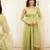 Light green  embroidery party wear suit set