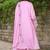 Pink color ethnic chanderi silk fabric party looks salwar kameez for girls