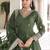 Green color vichitra silk fabric wedding ceremonial gown with dupatta for girlie looks