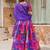 Lavender Printed Lehenga Choli