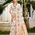 off-white cottan silk blend with meena woven work traditional saree