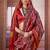 multi colour patola print art silk blend trendy saree