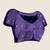 violet color jacquard art silk graceful woven designer saree