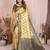 yellow color beautiful banarasi tissue silk blend blend rich sophisticated saree