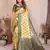 yellow color beautiful banarasi tissue silk blend blend rich sophisticated saree