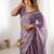 onion color burbery silk blend blend fabric designer embroidered saree for ceremonial looks