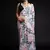 multy chinon fabric digital printed ready to wear saree
