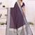 violet color georgette fabric woven rich jari butty designer traditional ceremonial saree