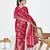 pink color banarasi art silk fabric  woven jari designer ceremonial partywear saree