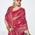 pink color banarasi art silk fabric  woven jari designer ceremonial partywear saree