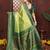 green color banarasi tissue silk blend blend fabric woven rich paithani designer ethnic partywear saree