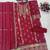 Magenta embroidered chinon semi-stitched pakistani salwar suit