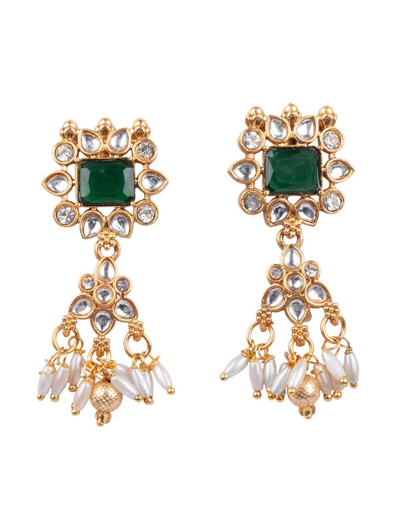 antique temple design necklace set