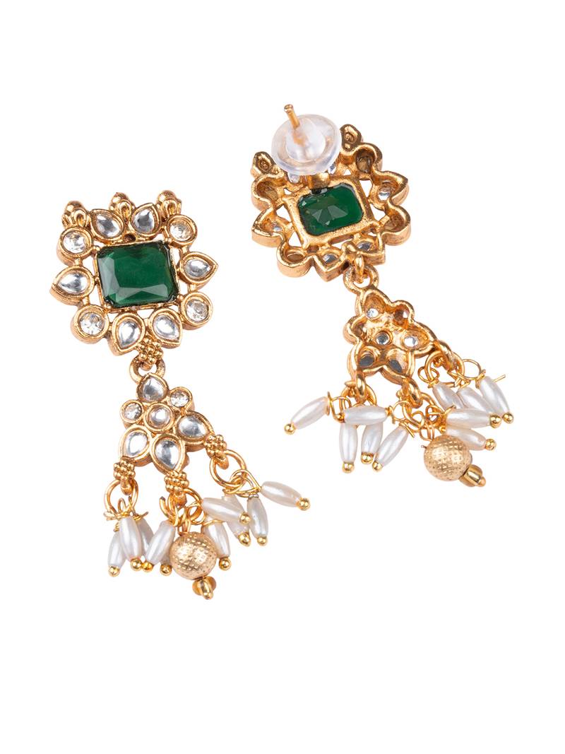 antique temple design necklace set