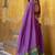 Purple woven chanderi ethnic lehenga choli with dupatta
