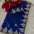 blue color designer georgette saree with zari cutwork border & bangalore blouse with work