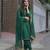 Green Cotton Silk Kurta set
