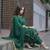 Green Cotton Silk Kurta set