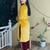 Yellow Velvet Kurti with Heavy Gotta Lace Work & Maroon Pant 
