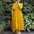 Yellow Velvet Kurta set