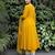Yellow Velvet Kurta set