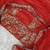 graceful red soft rangoli silk blend saree with sequins embroidery lace border & designer blouse