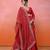 Red Georgette Gota Lehenga Set With Blouse