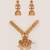 Gold plated kundan Temple necklace set