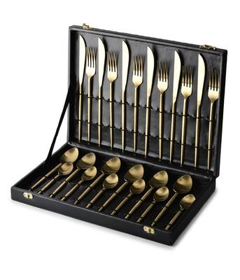 Aurora luxe cutlery set of 24 1