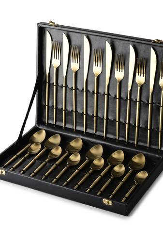 Aurora luxe cutlery set of 24