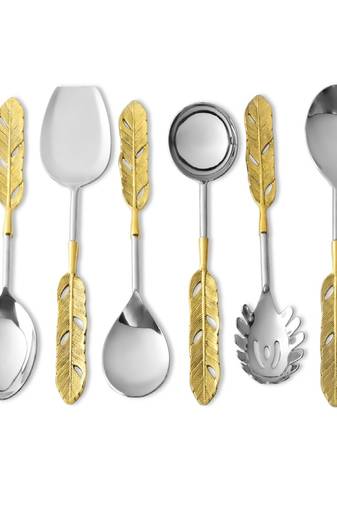 Forest luxe serveware