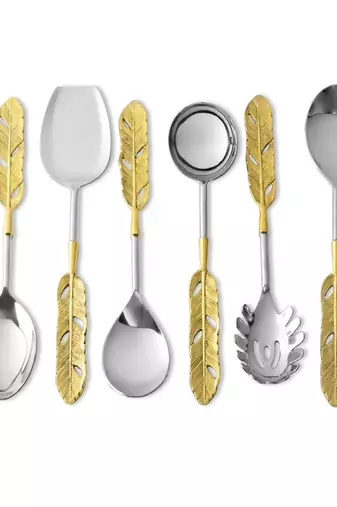 Forest luxe serveware