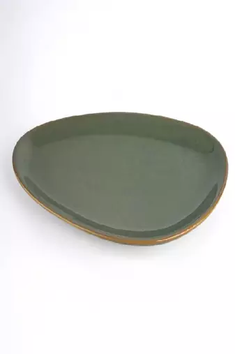 River pebble platter set of 2