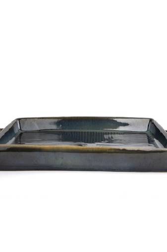 Obsidian tide platter