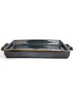 Obsidian tide platter