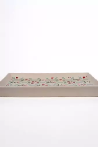 Whimsy woods platter