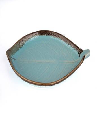 Meadow leaf platter 2