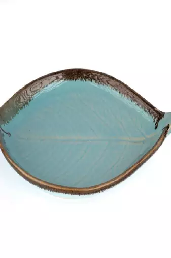Meadow leaf platter