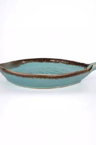 Meadow leaf platter
