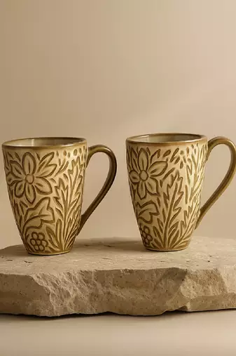 Wildflower mugs