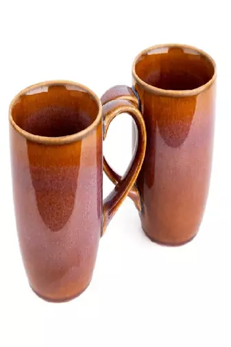 Rustic dawn mugs