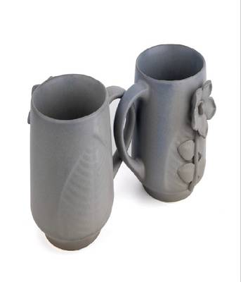 Terra bloom mugs- set of 2 3