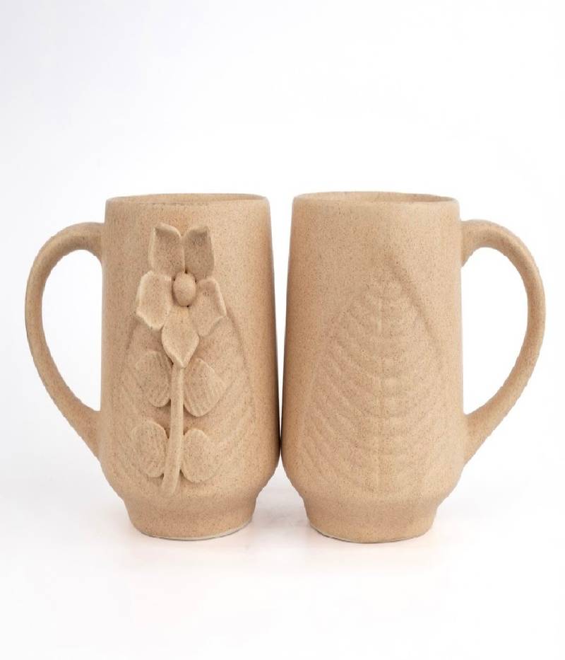 Terra bloom mugs- set of 2
