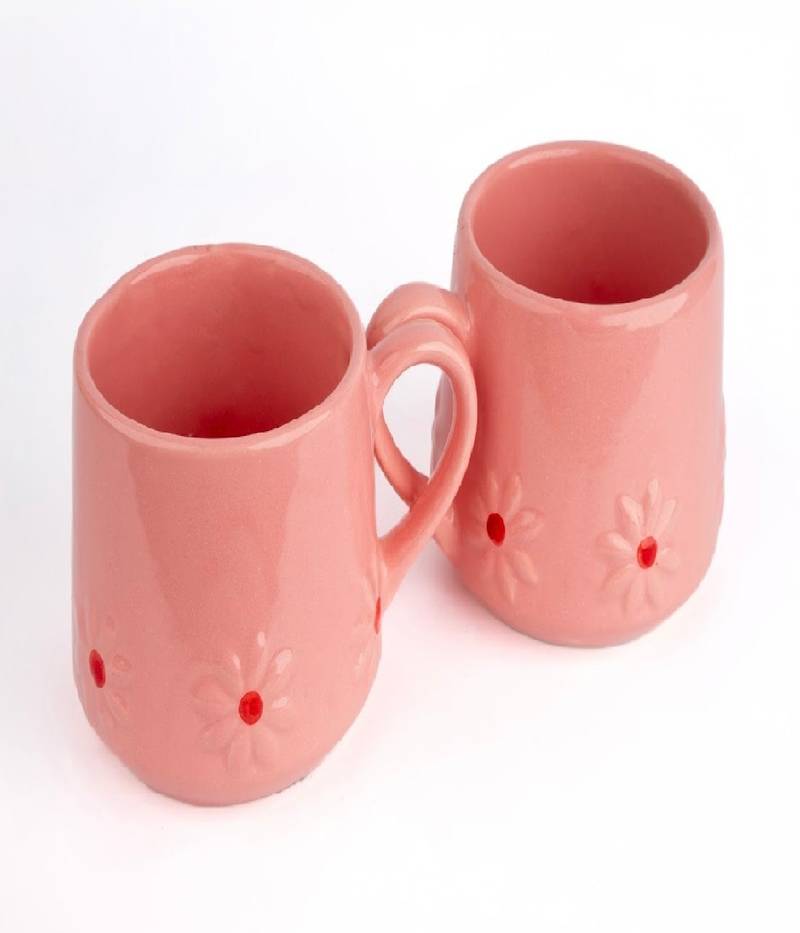 Daisy day mugs- set of 2