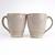 Clay whisper mugs