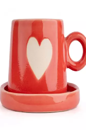 Ember heart mug