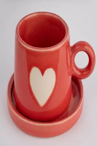 Ember heart mug