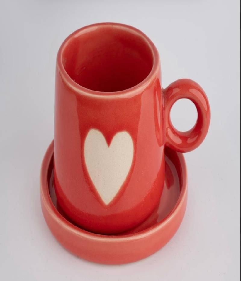 Ember heart mug