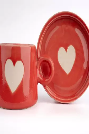 Ember heart mug