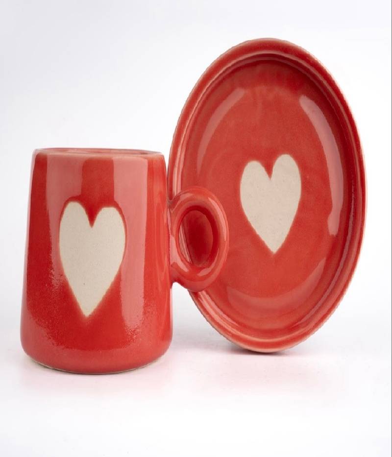 Ember heart mug